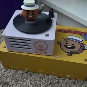 BT21 Shooky Portable Bluetooth Speaker - Purple